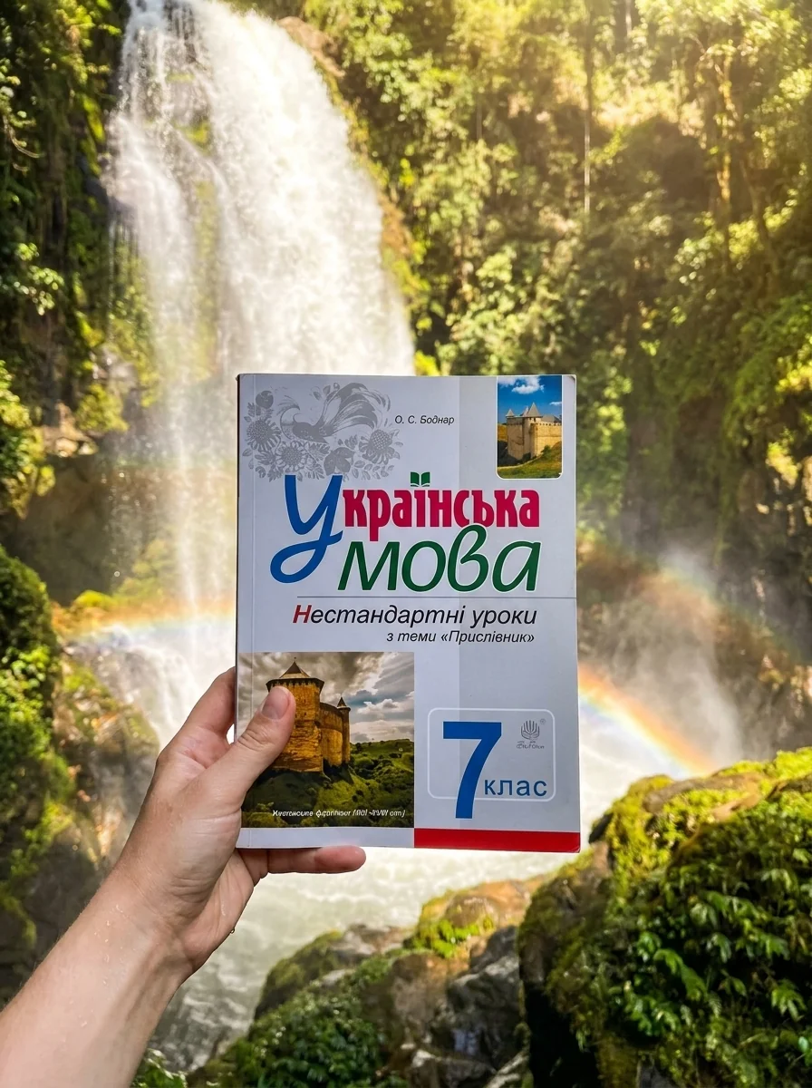 Українська мова. Нестандартні уроки з теми "Прислівник". 7 клас — Вивчення мов