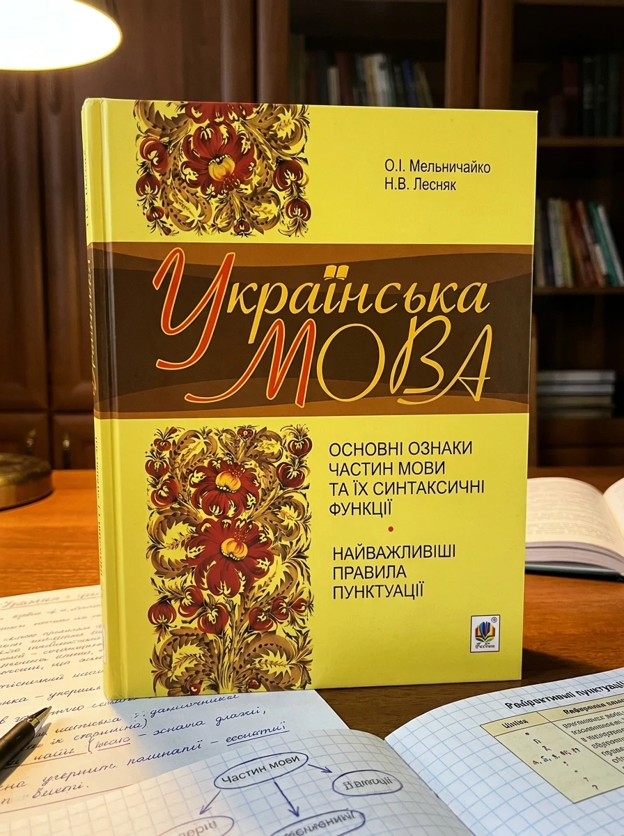 Українська мова. Основні ознаки частин мови та їх синтаксичні функції. Найважливіші правила пунктуації — фото 2