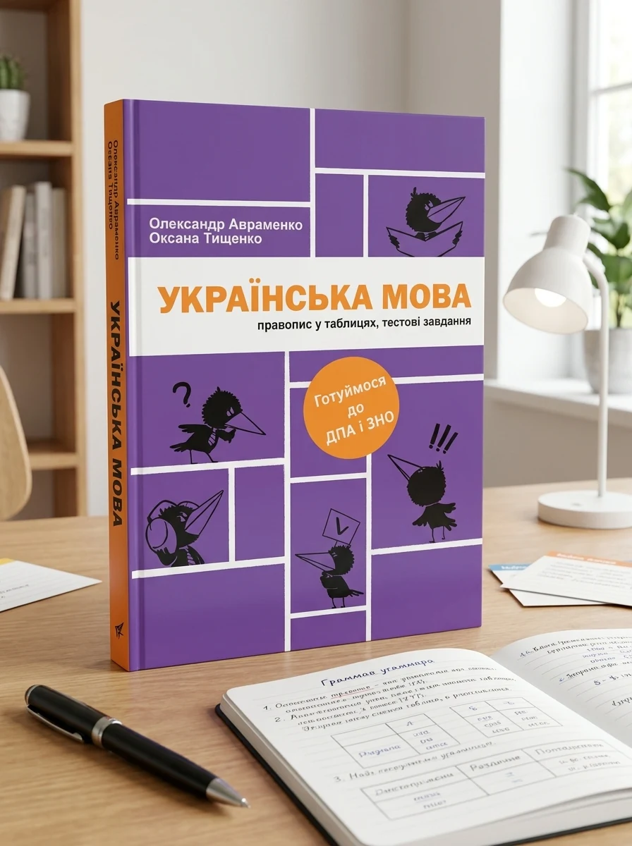 Українська мова. Правопис у таблицях, тестові завдання — Вивчення мов