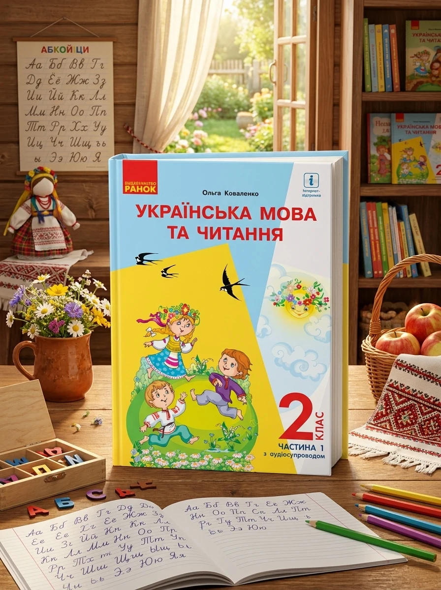 Українська мова та читання. 2 клас. Частина 1 — Вивчення мов