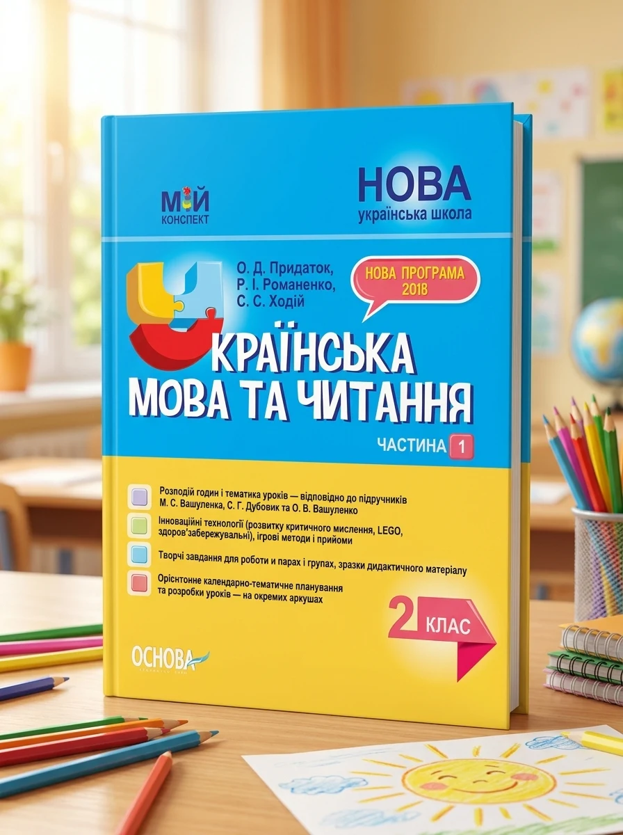 Українська мова та читання. 2 клас. Частина 1 (до підручників М. С. Вашуленка, С. Г. Дубовик та О. В. Вашуленко) — фото 2