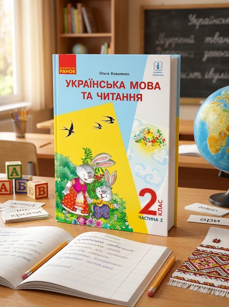 Українська мова та читання. 2 клас. Частина 2 — Вивчення мов
