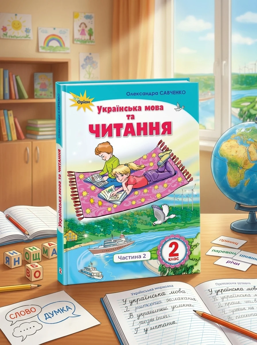 Українська мова та читання 2 клас. Частина 2 — Вивчення мов