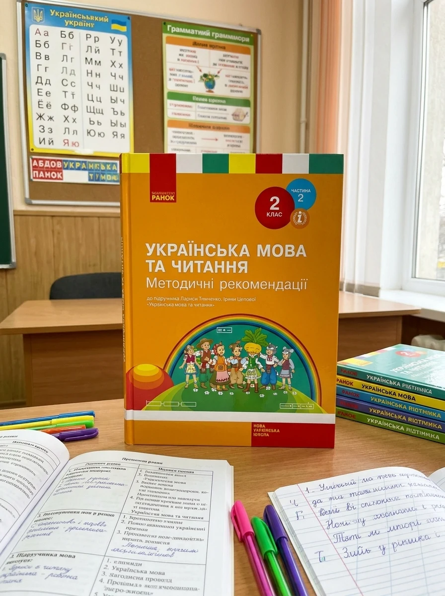 Українська мова та читання. 2 клас. Методичні рекомендації. Частина 2, — Вивчення мов