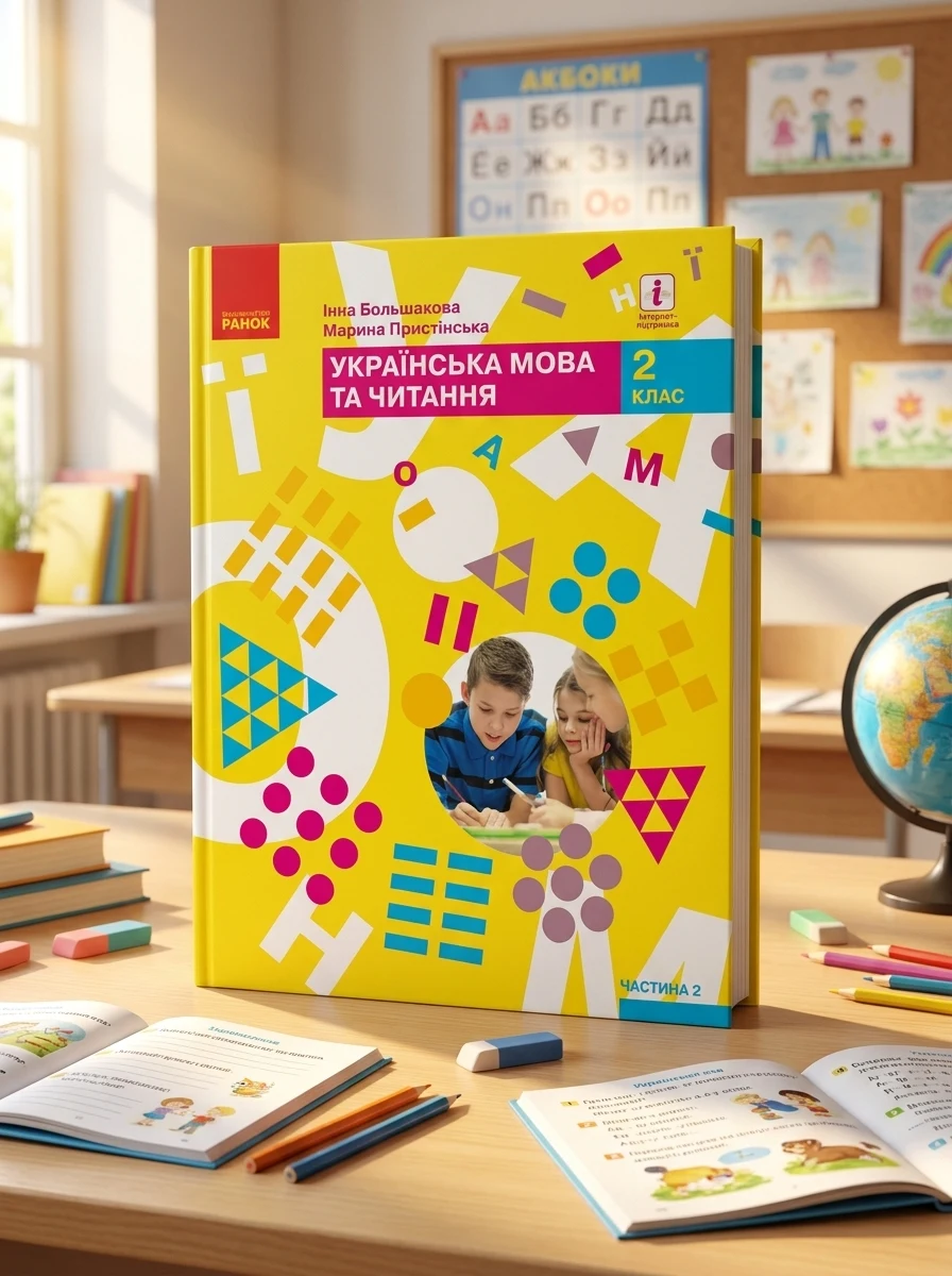 Українська мова та читання. 2 клас. Підручник. Частина 2 — Вивчення мов