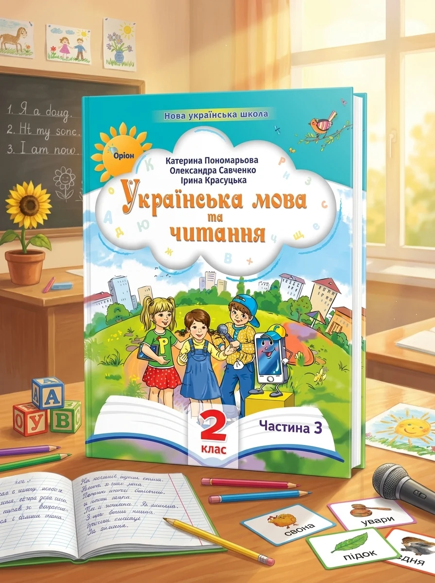 Українська мова та читання 2 клас. Посібник. Частина 3 — фото 2