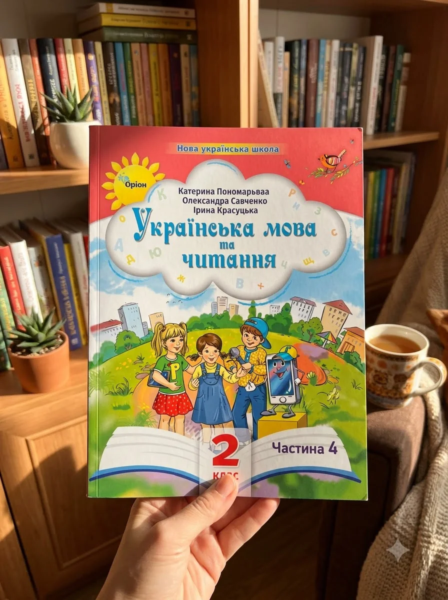 Українська мова та читання 2 клас. Посібник. Частина 4 — Вивчення мов