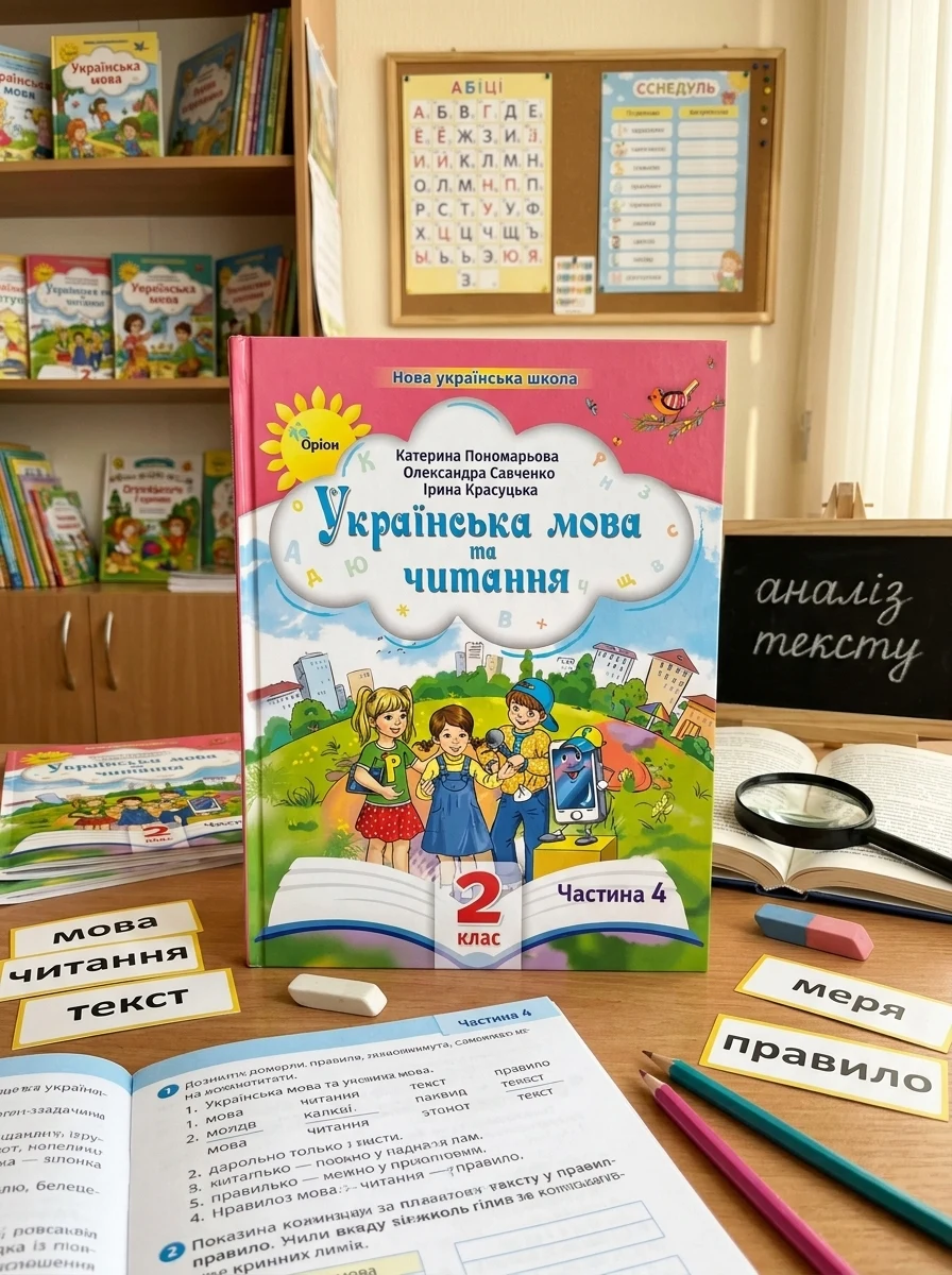 Українська мова та читання 2 клас. Посібник. Частина 4 — фото 2