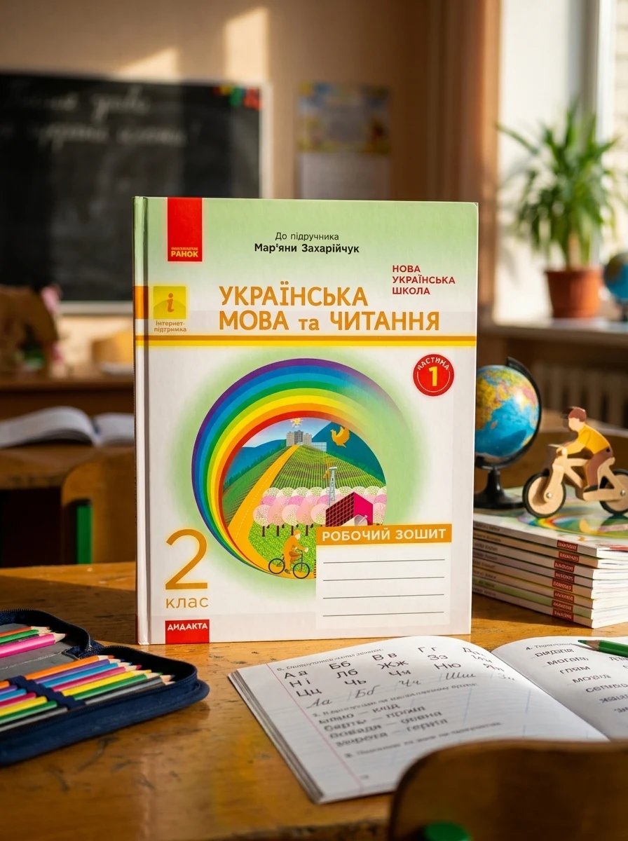 Українська мова та читання. 2 клас. Робочий зошит, — Вивчення мов