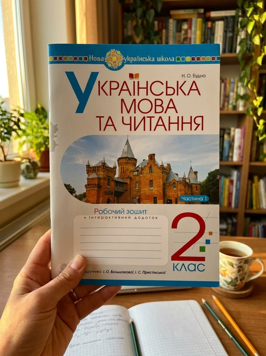 Українська мова та читання. 2 клас. Робочий зошит. Частина 1. До підручника І.О. Большакова, М. С. Пристінська — Вивчення мов