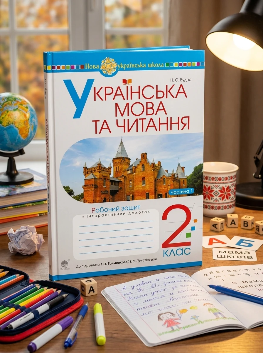 Українська мова та читання. 2 клас. Робочий зошит. Частина 1. До підручника І.О. Большакова, М. С. Пристінська — фото 2