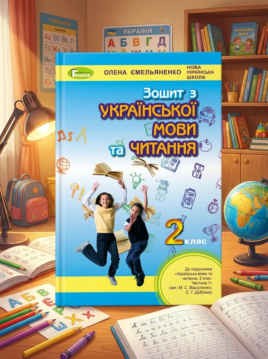 Українська мова та читання 2 клас. Робочий зошит — Вивчення мов