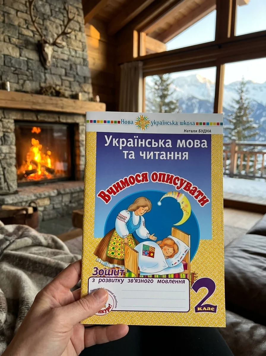 Українська мова та читання. 2 клас. Вчимося описувати. Зошит з розвитку зв’язного мовлення