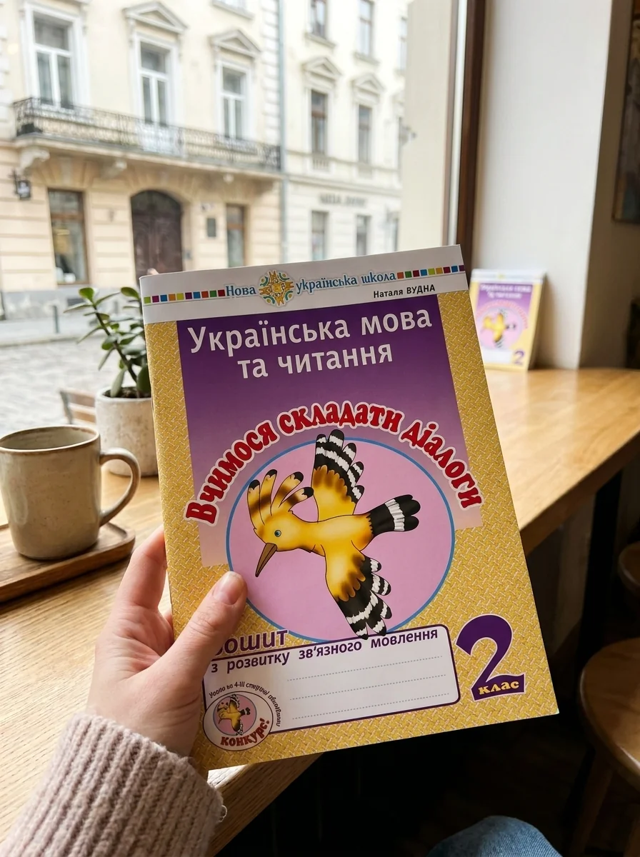 Українська мова та читання. 2 клас. Вчимося складати діалоги. Зошит з розвитку зв’язного мовлення