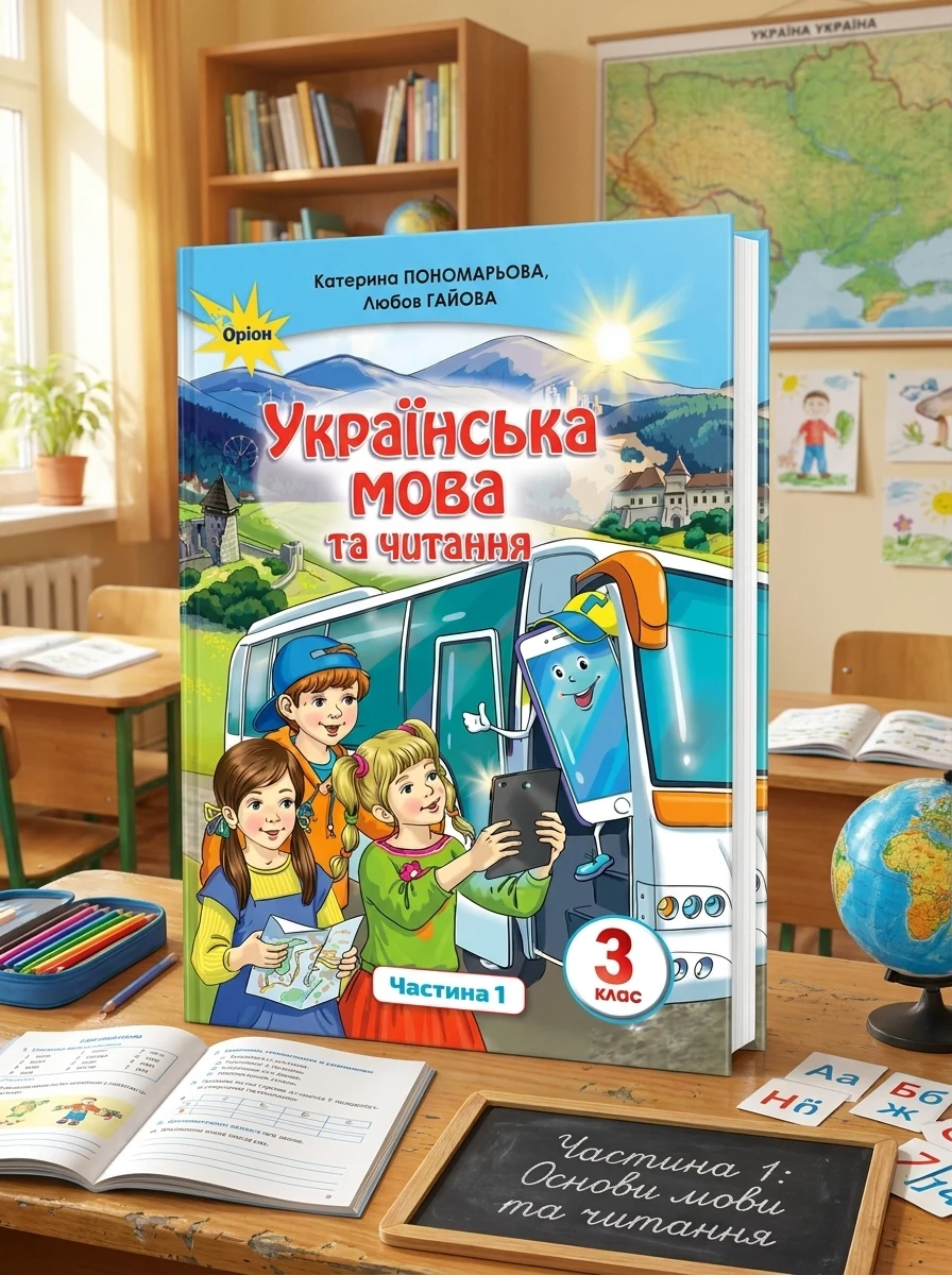 Українська мова та читання 3 клас. Частина 1 — Вивчення мов