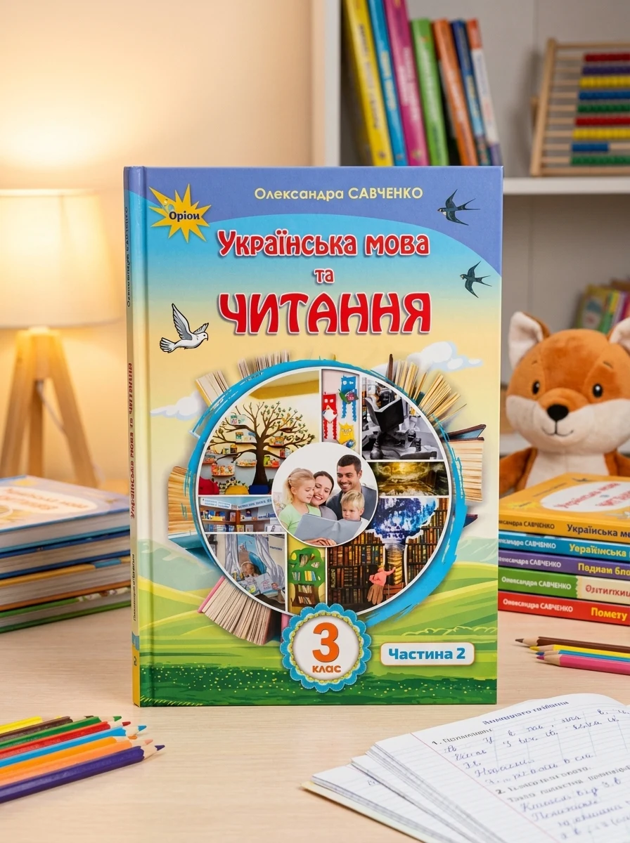 Українська мова та читання 3 клас. Частина 2 — Вивчення мов