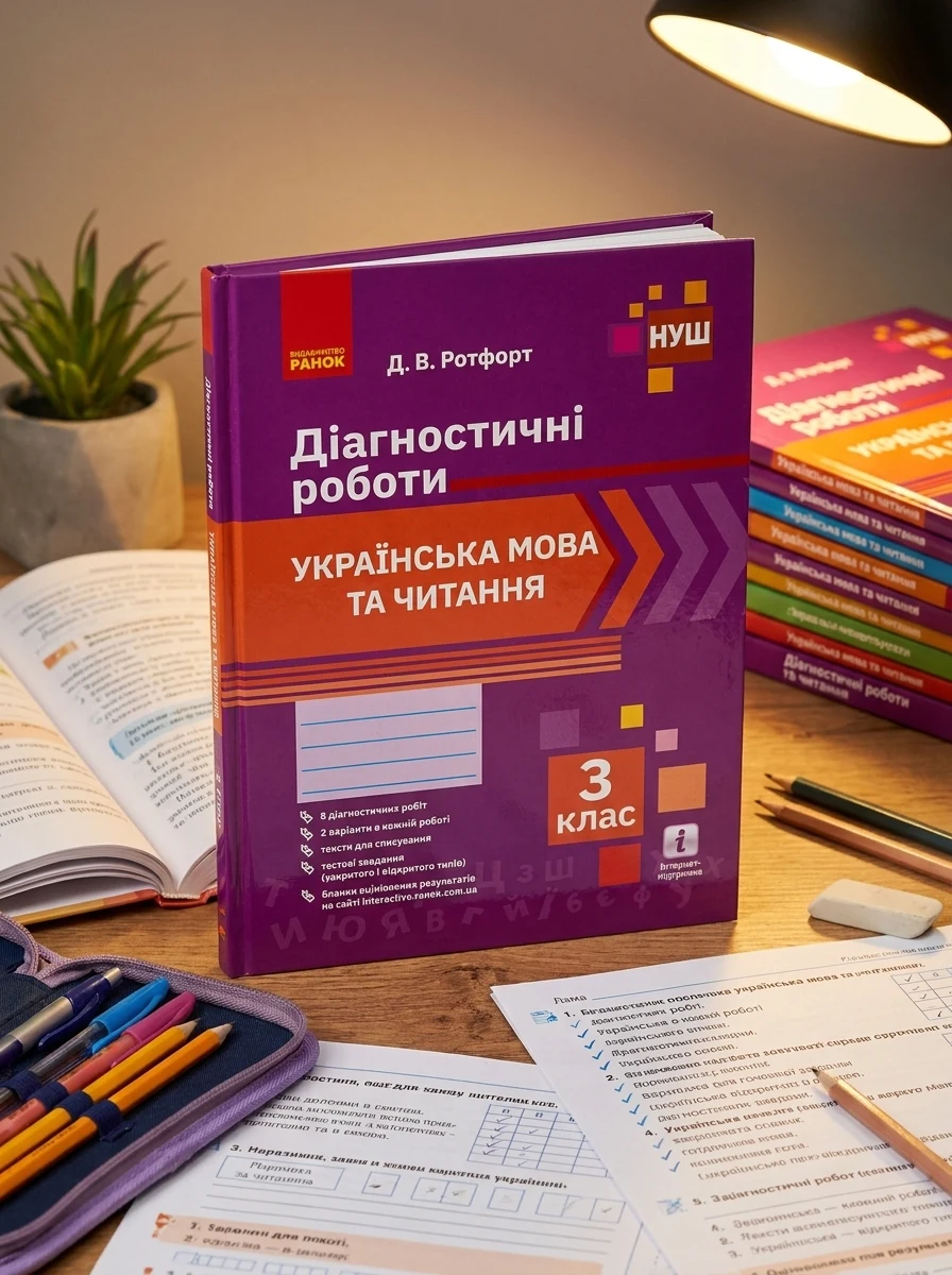 Українська мова та читання. 3 клас. Діагностичні роботи — Вивчення мов