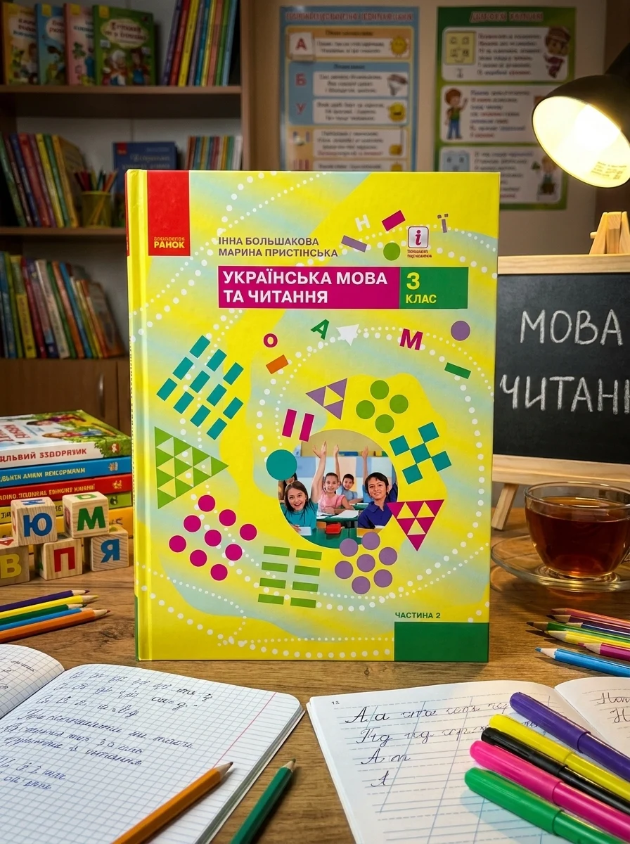 Українська мова та читання. 3 клас. Підручник. Частина 2 — Вивчення мов