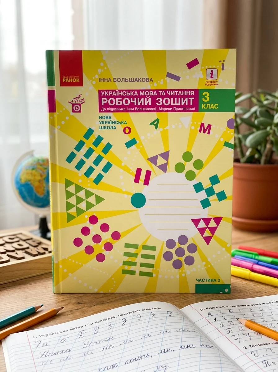 Українська мова та читання. 3 клас. Робочий зошит до підручника І. Большакової, М. Пристінської. У 2 частинах. Частина 2 — фото 2