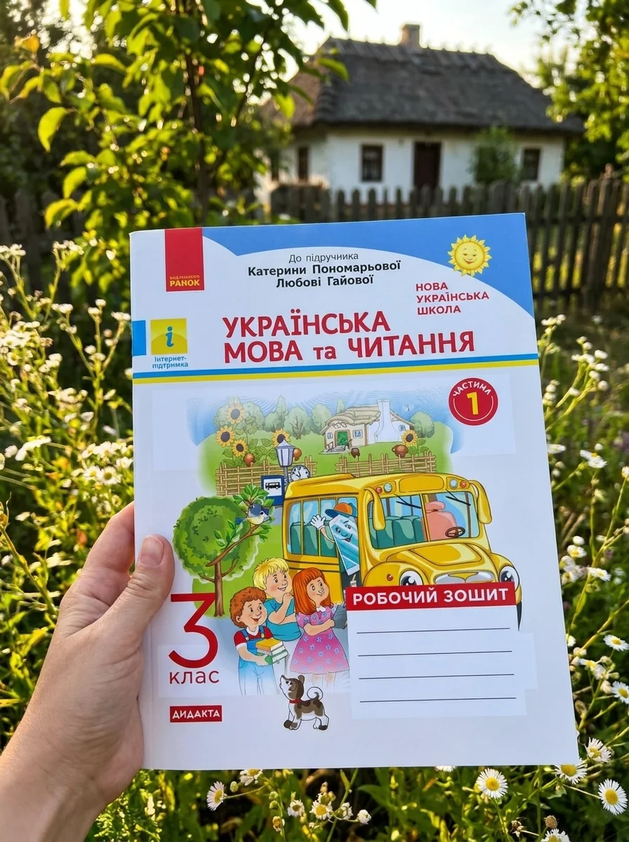Українська мова та читання. 3 клас. Робочий зошит до підручника К. Пономарьової, Л. Гайової. У 2-х частинах. Частина 1 — Вивчення мов