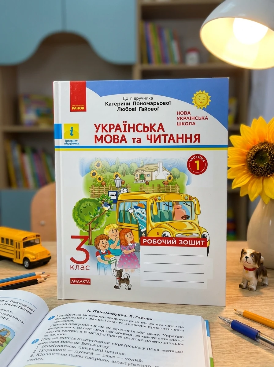 Українська мова та читання. 3 клас. Робочий зошит до підручника К. Пономарьової, Л. Гайової. У 2-х частинах. Частина 1 — фото 2