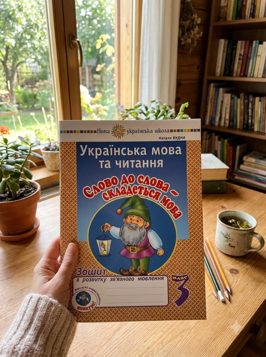 Українська мова та читання. 3 клас. Слово до слова - складеться мова. Зошит з розвитку зв’язного мовлення