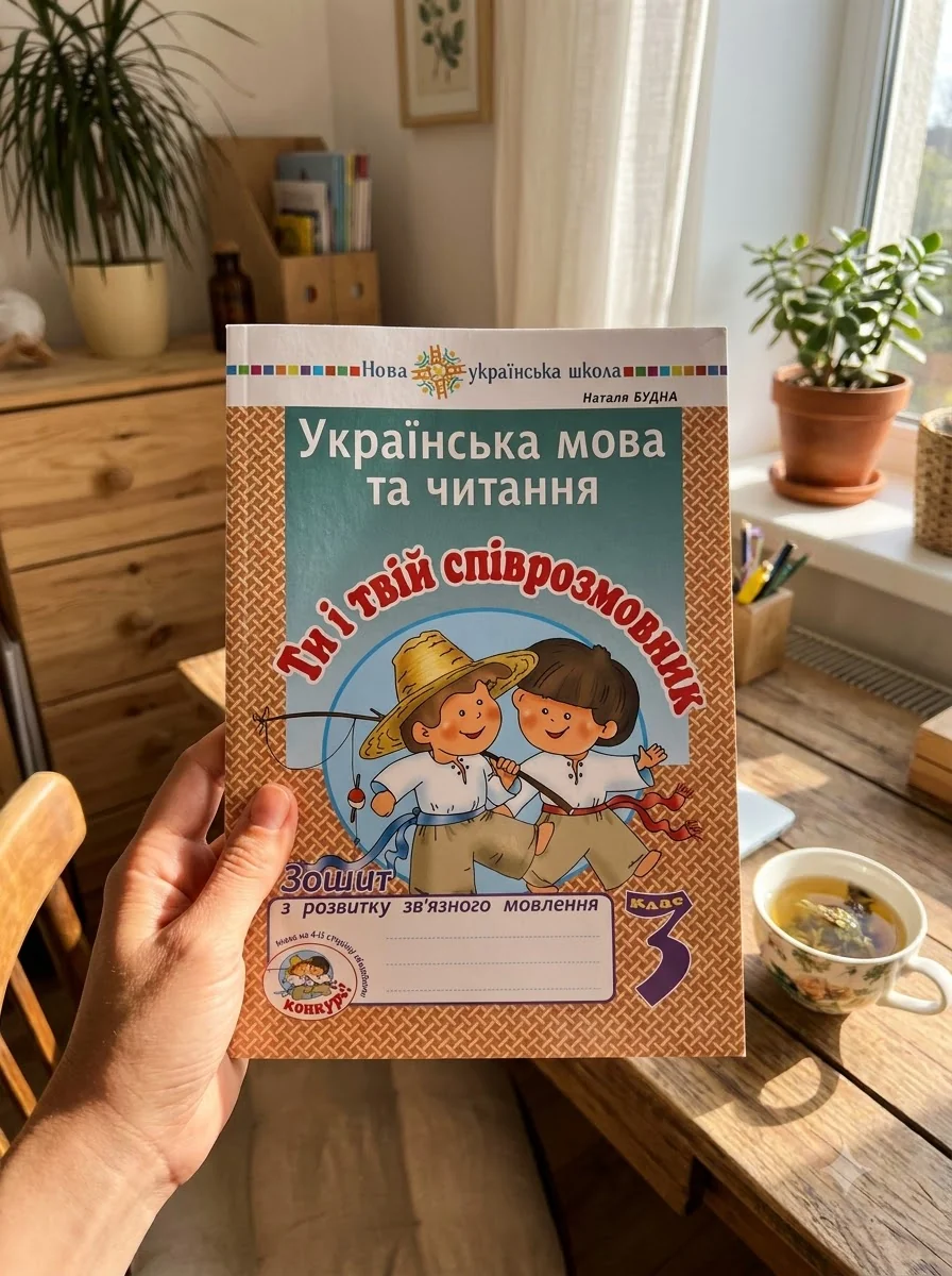 Українська мова та читання. 3 клас. Ти і твій співрозмовник. Зошит з розвитку зв’язного мовлення — Вивчення мов