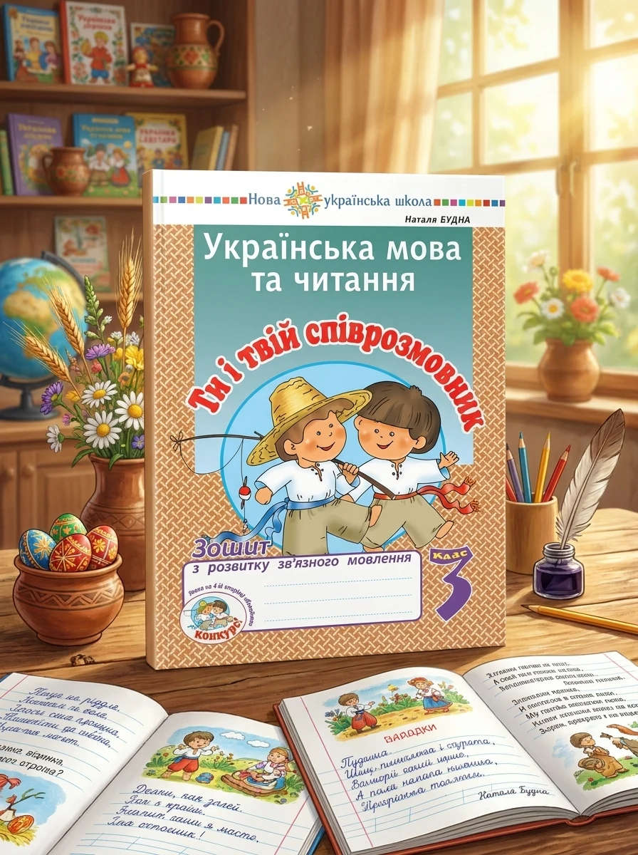 Українська мова та читання. 3 клас. Ти і твій співрозмовник. Зошит з розвитку зв’язного мовлення — Вивчення мов