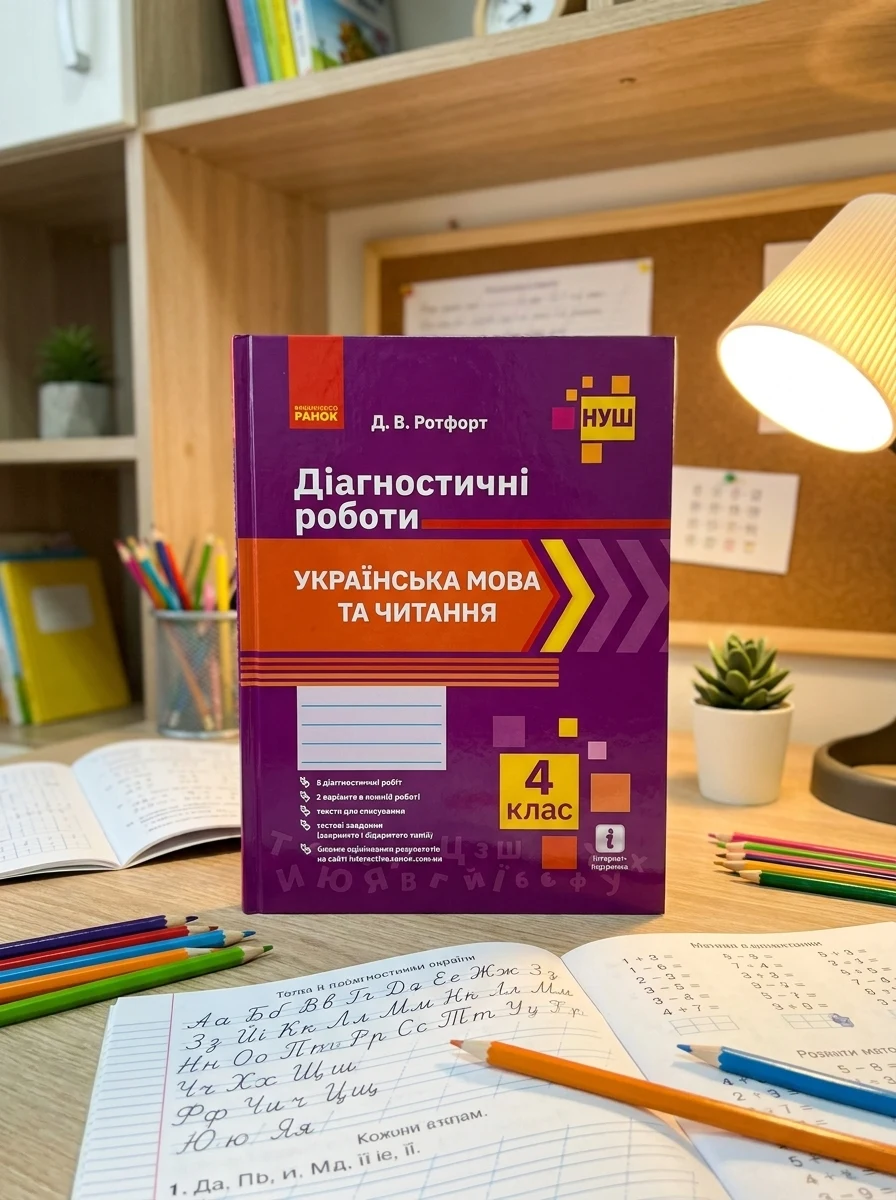 Українська мова та читання. 4 клас. Діагностичні роботи — Вивчення мов