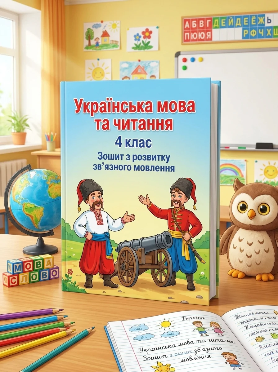 Українська мова та читання. 4 клас. Як ми спілкуємося. Зошит з розвитку зв’язного мовлення — фото 2