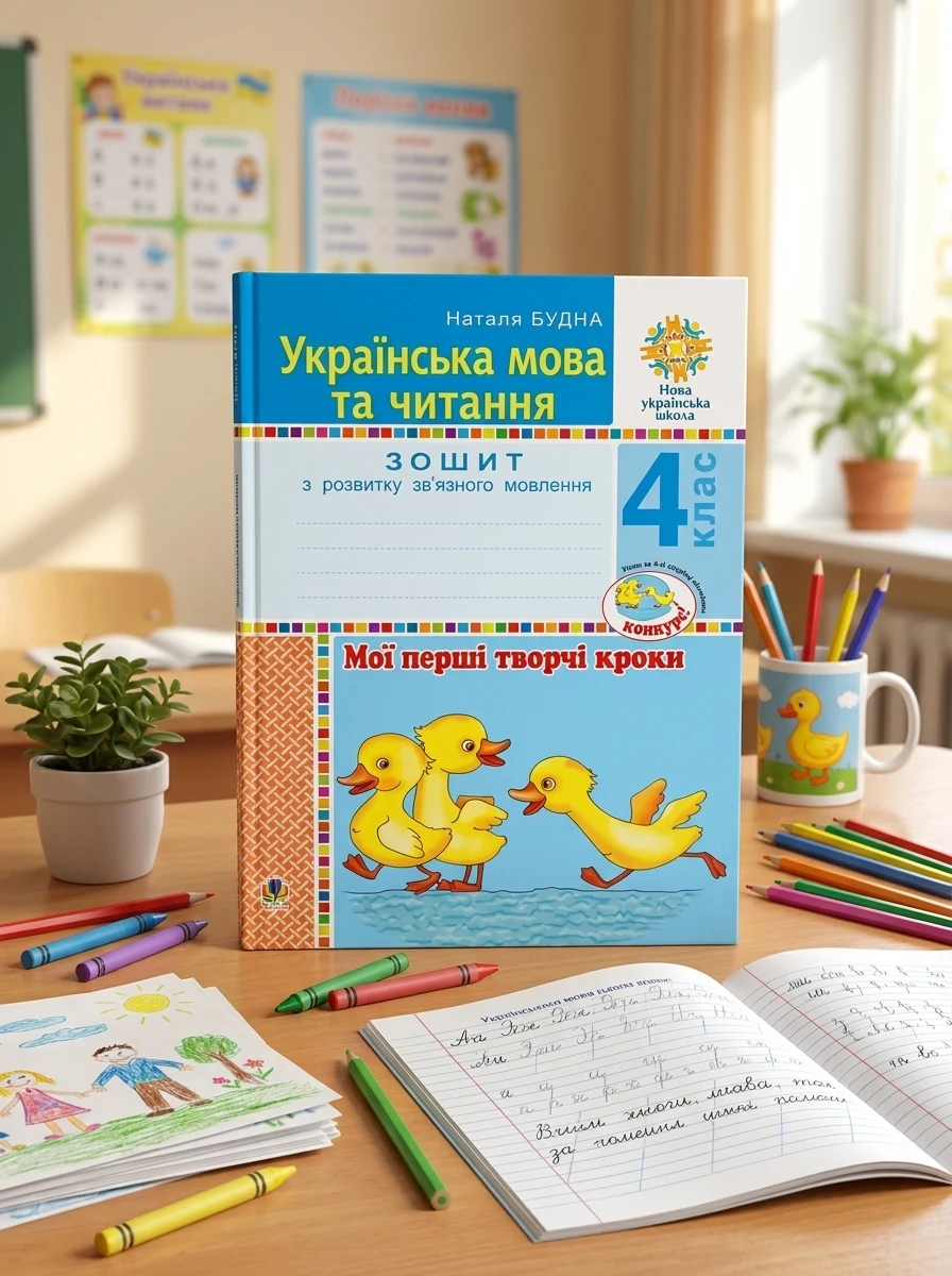Українська мова та читання. 4 клас. Мої перші творчі кроки. Зошит з розвитку зв’язного мовлення — фото 2