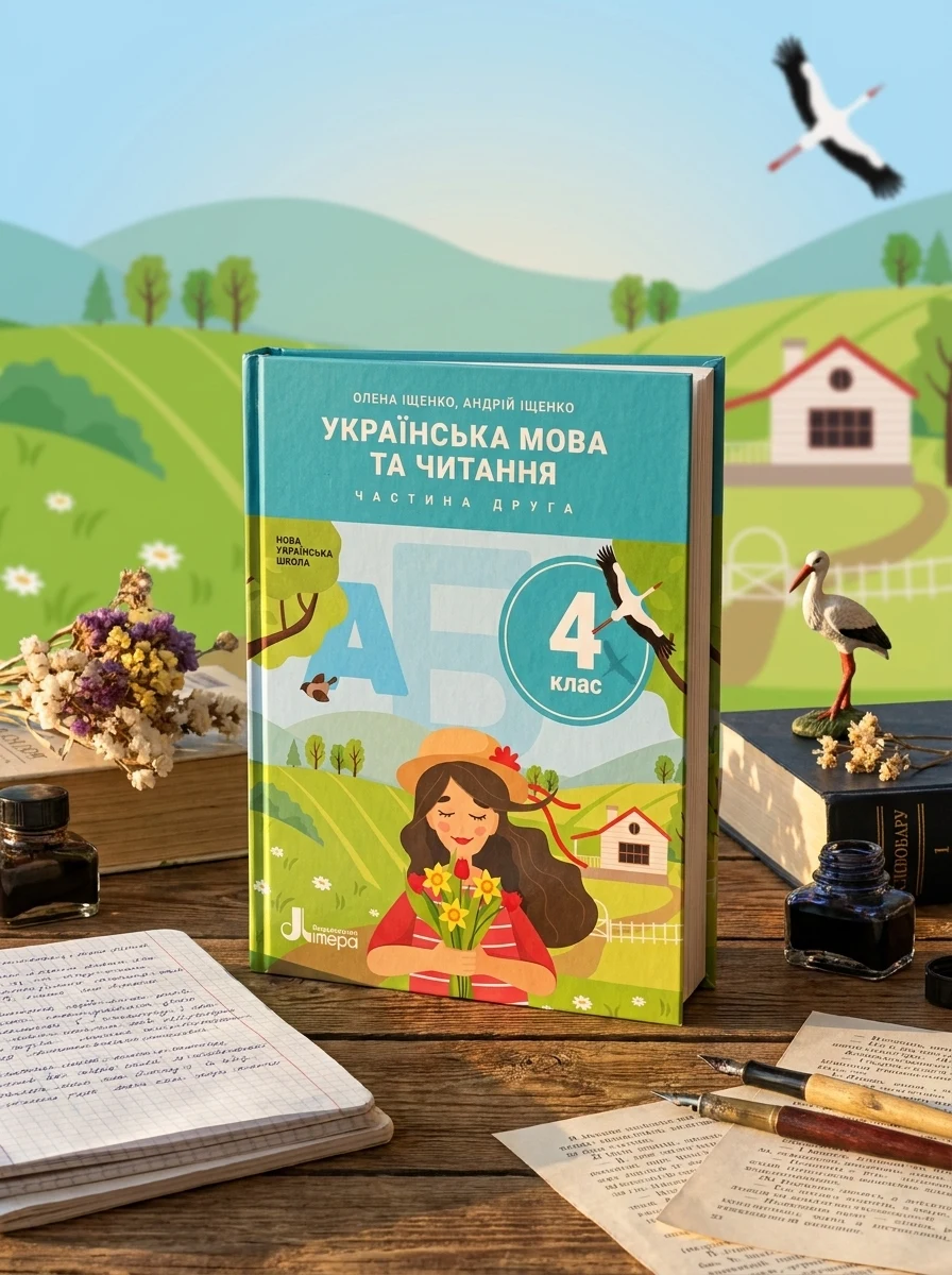 Українська мова та читання. 4 клас. Підручник. Частина 2