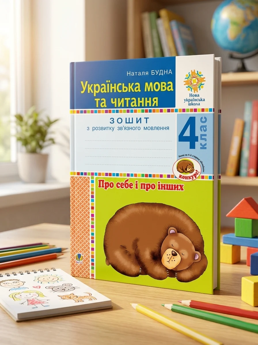 Українська мова та читання. 4 клас. Про себе і про інших. Зошит з розвитку зв’язного мовлення — фото 2