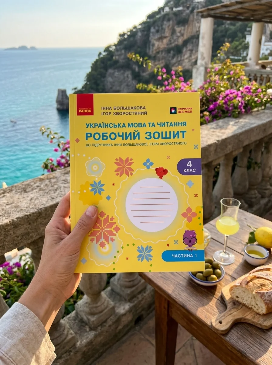 Українська мова та читання. 4 клас. Робочий зошит (у 2-х частинах). Частина 1