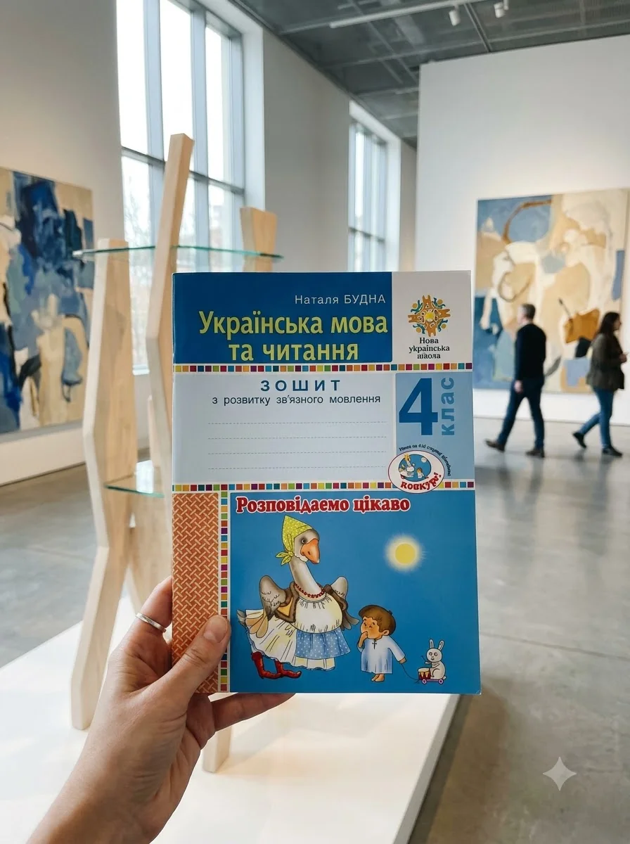 Українська мова та читання. 4 клас. Розповідаємо цікаво. Зошит з розвитку зв’язного мовлення — Вивчення мов