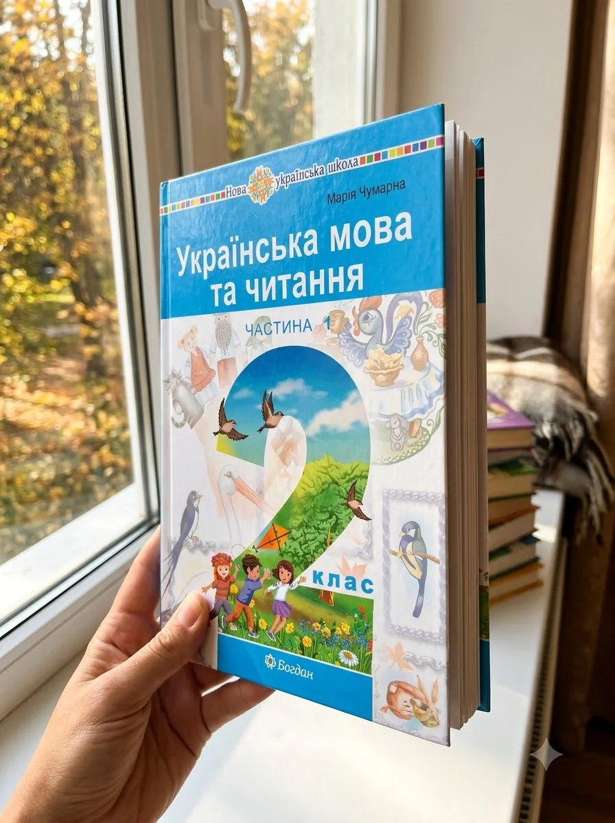 Українська мова та читання. Навчальний посібник для 2 класу. Частина 1 — Вивчення мов