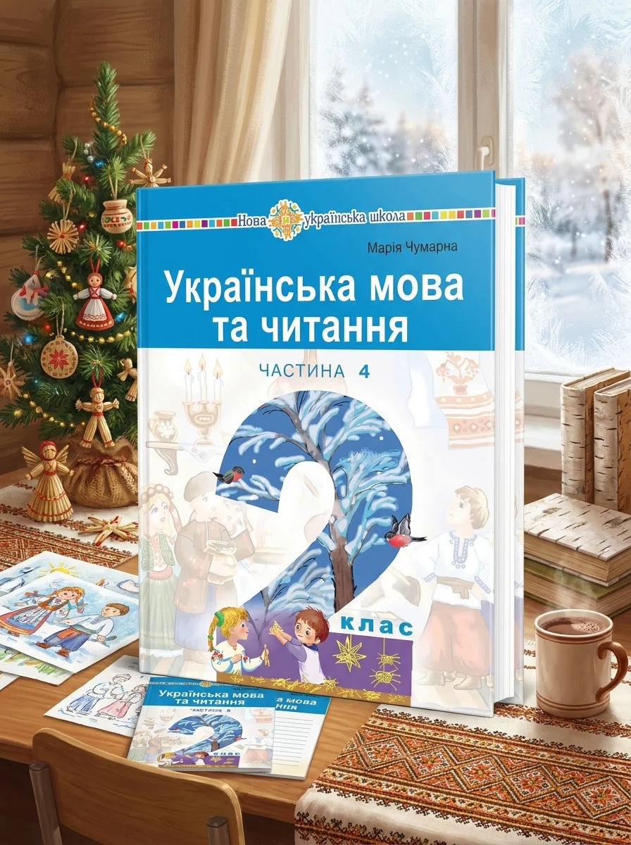 Українська мова та читання. Навчальний посібник для 2 класу закладів загальної середньої освіти. Частина 4 — Вивчення мов