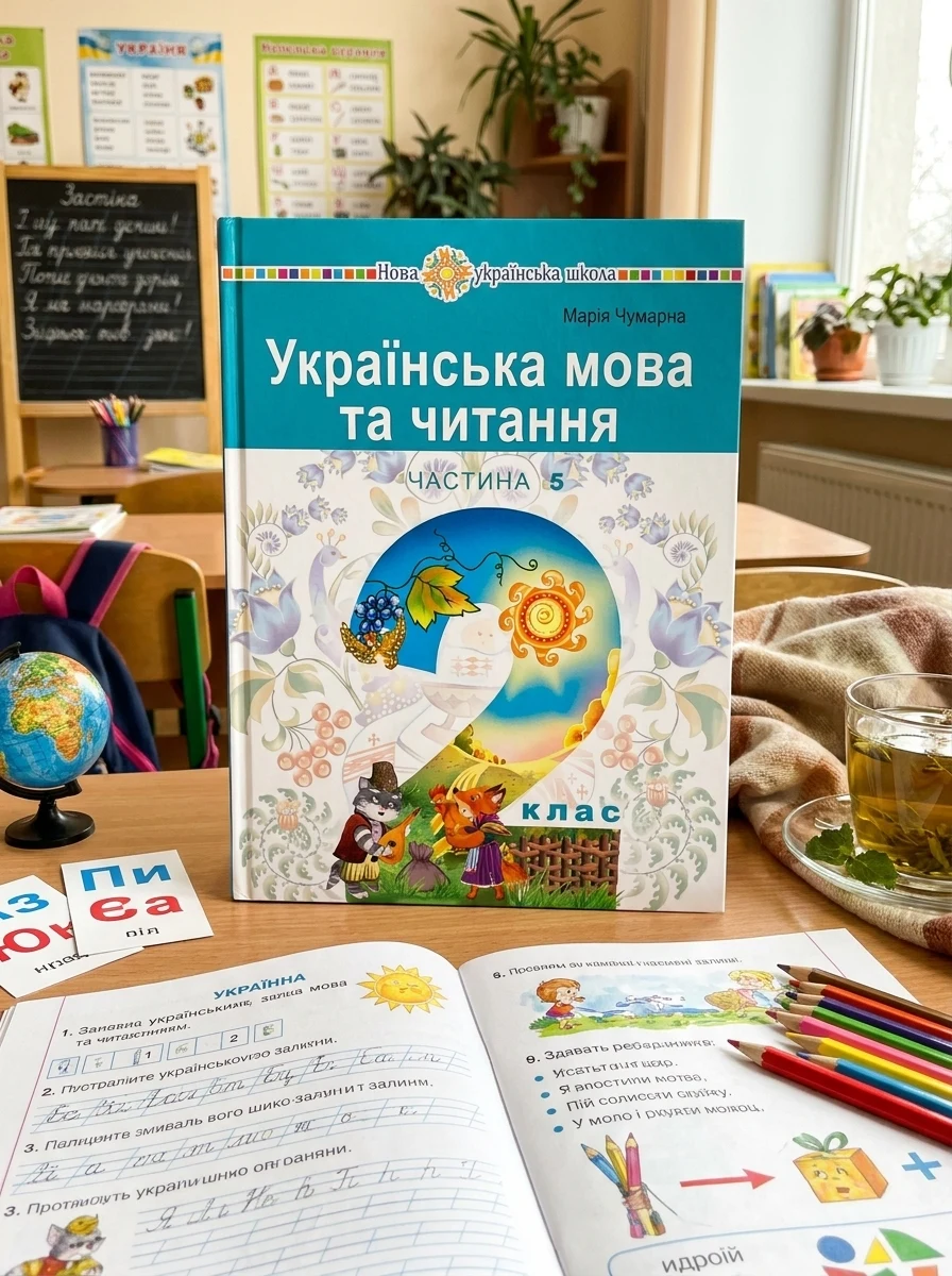 Українська мова та читання. Навчальний посібник для 2 класу закладів загальної середньої освіти. Частина 5 — Вивчення мов
