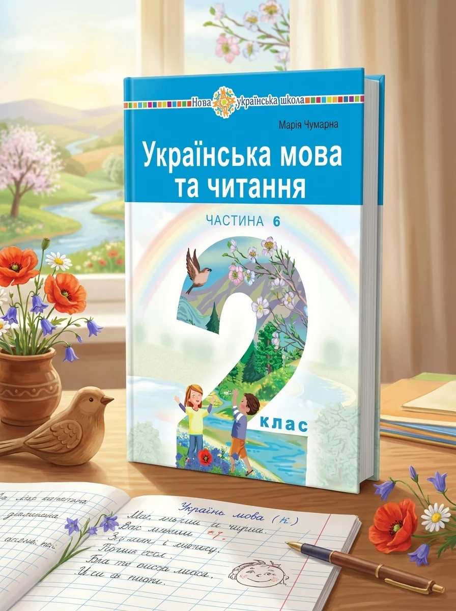 Українська мова та читання. Навчальний посібник для 2 класу закладів загальної середньої освіти. Частина 6 — Вивчення мов