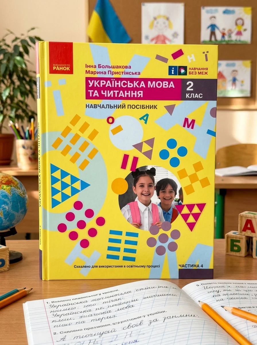 Українська мова та читання. Навчальний посібник для 2 класу ЗЗСО (у 6-ти частинах). Частина 4, — Вивчення мов
