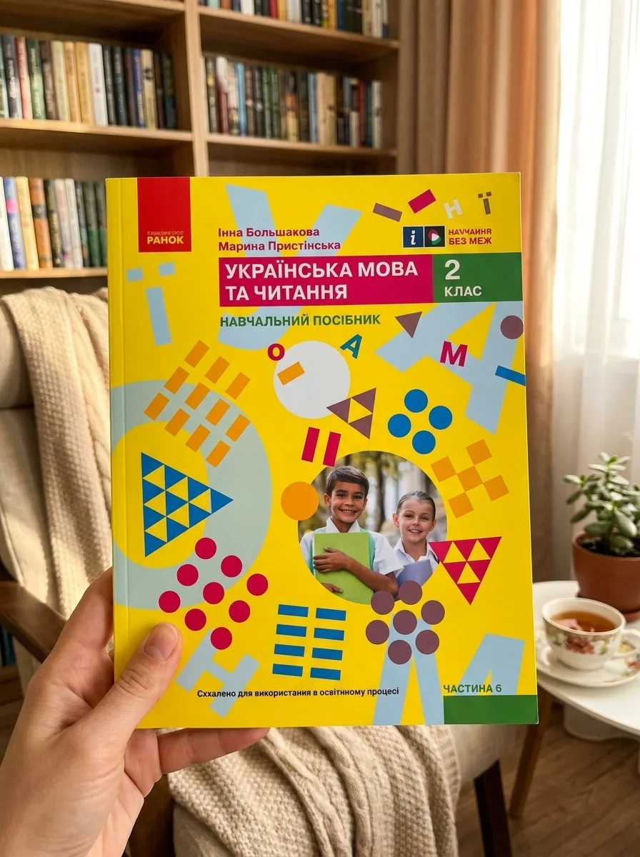 Українська мова та читання. Навчальний посібник для 2 класу ЗЗСО (у 6-ти частинах). Частина 6 — Вивчення мов