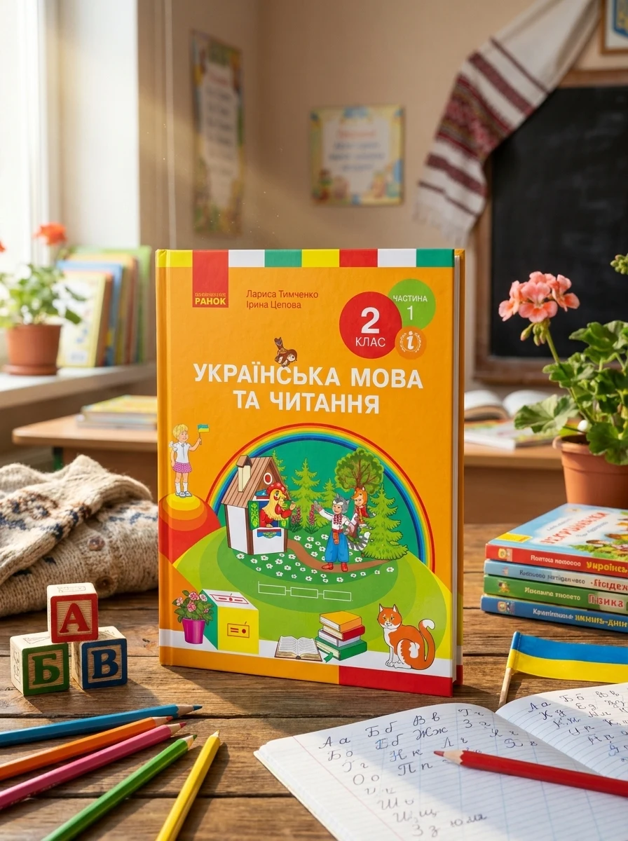 Українська мова та читання. Підручник. 2 клас. Частина 1 — Вивчення мов