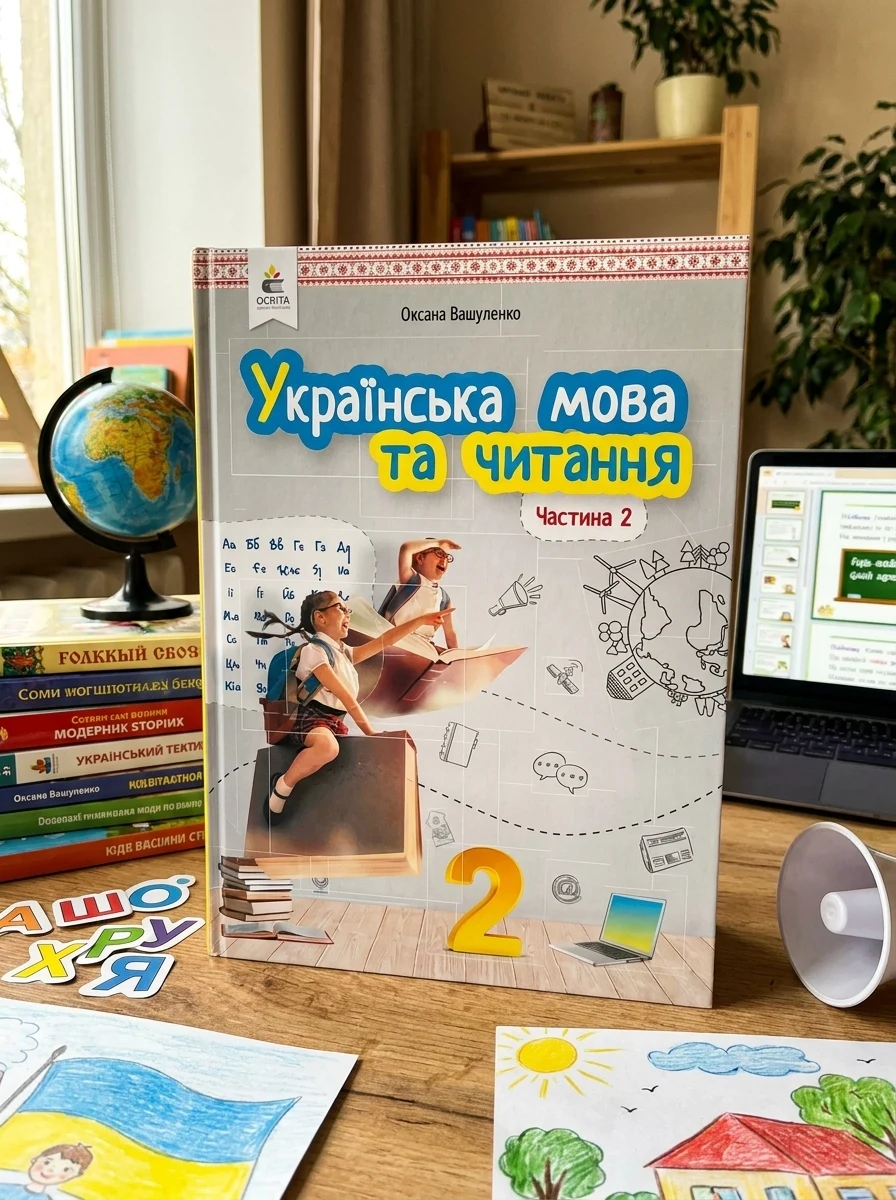 Українська мова та читання. Підручник. 2 клас Частина 2 — Навчальна література