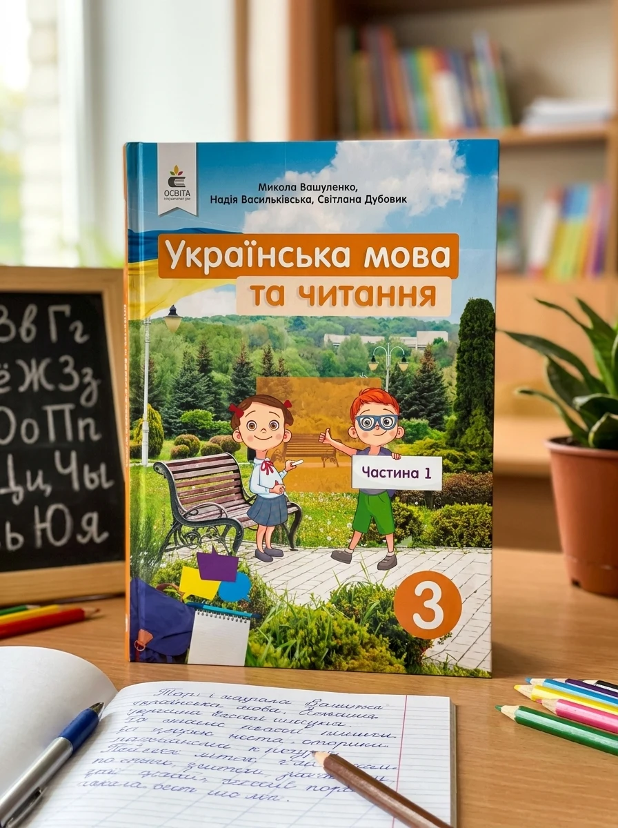 Українська мова та читання. Підручник. 3 клас Частина 1