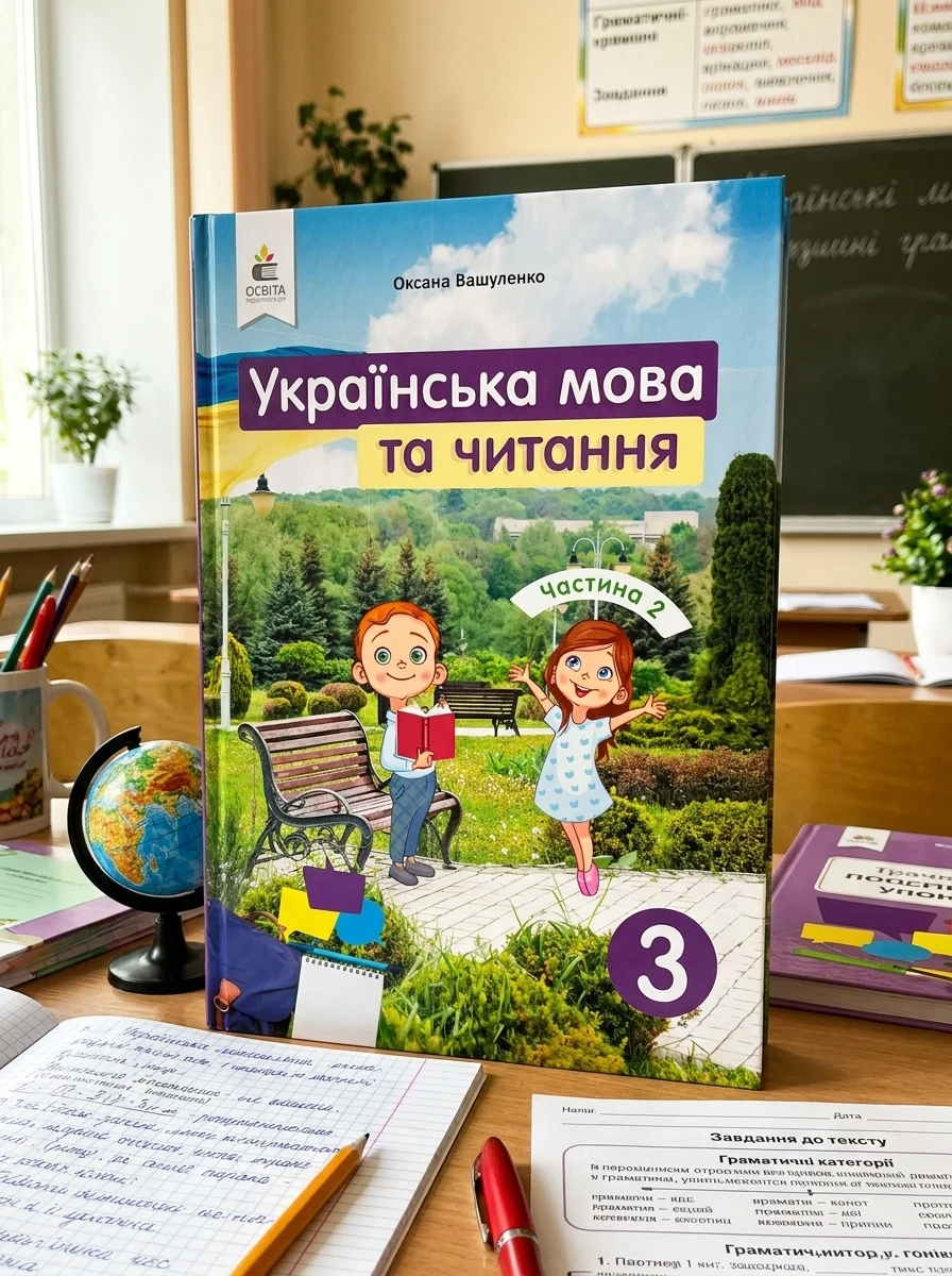 Українська мова та читання. Підручник. 3 клас Частина 2 — Навчальна література