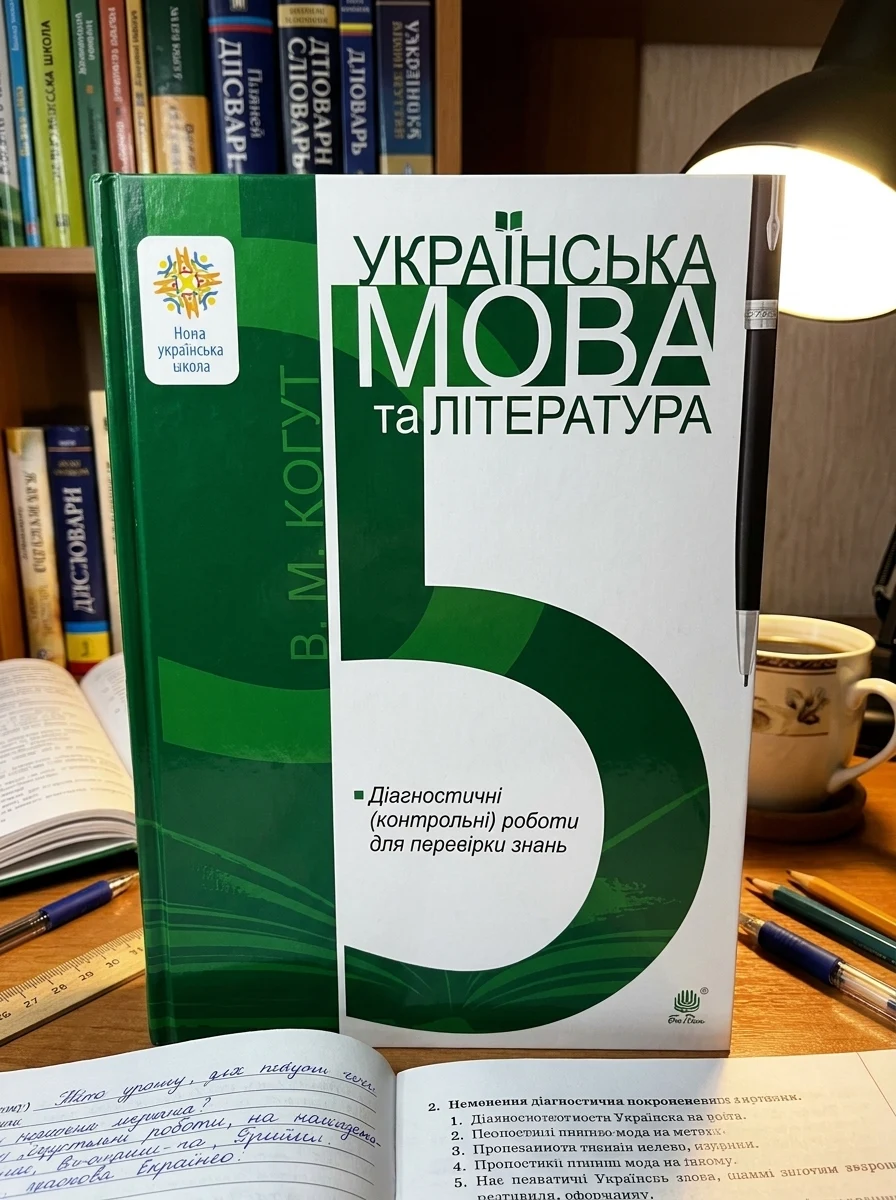 Українська мова та література. 5 клас. Діагностичні (контрольні) роботи для перевірки знань — Вивчення мов