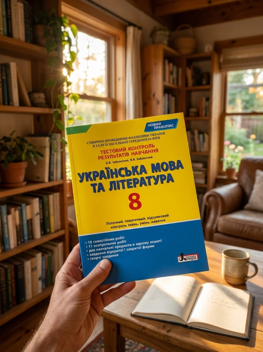 Українська мова та література. 8 клас. Тестовий контроль результатів навчання. 8 клас — Вивчення мов