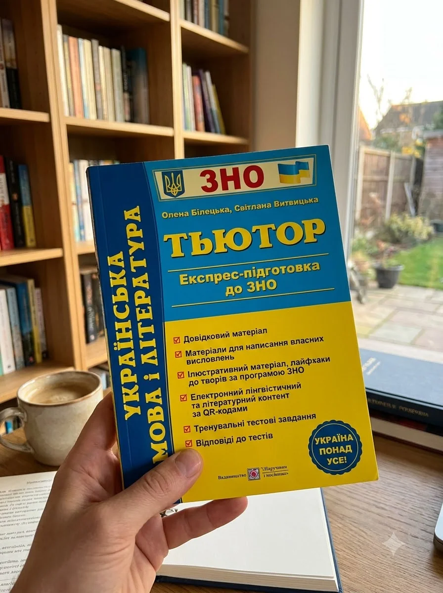 Українська мова та література. Експрес-підготовка до ЗНО та ДПА. Комплексне видання — Білецька Олена, обкладинка