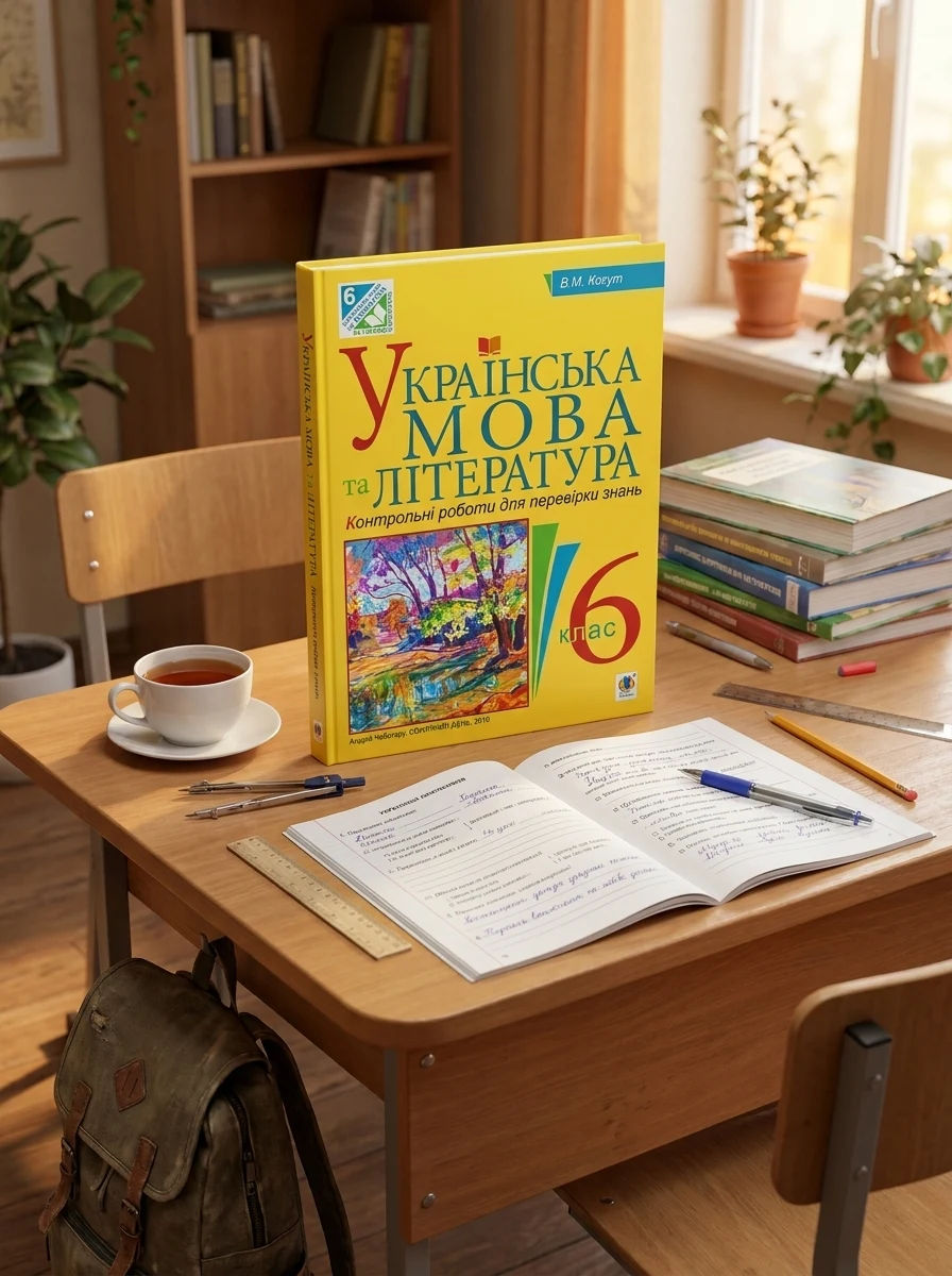 Українська мова та література. Контрольні роботи для перевірки знань. 6 клас — Вивчення мов