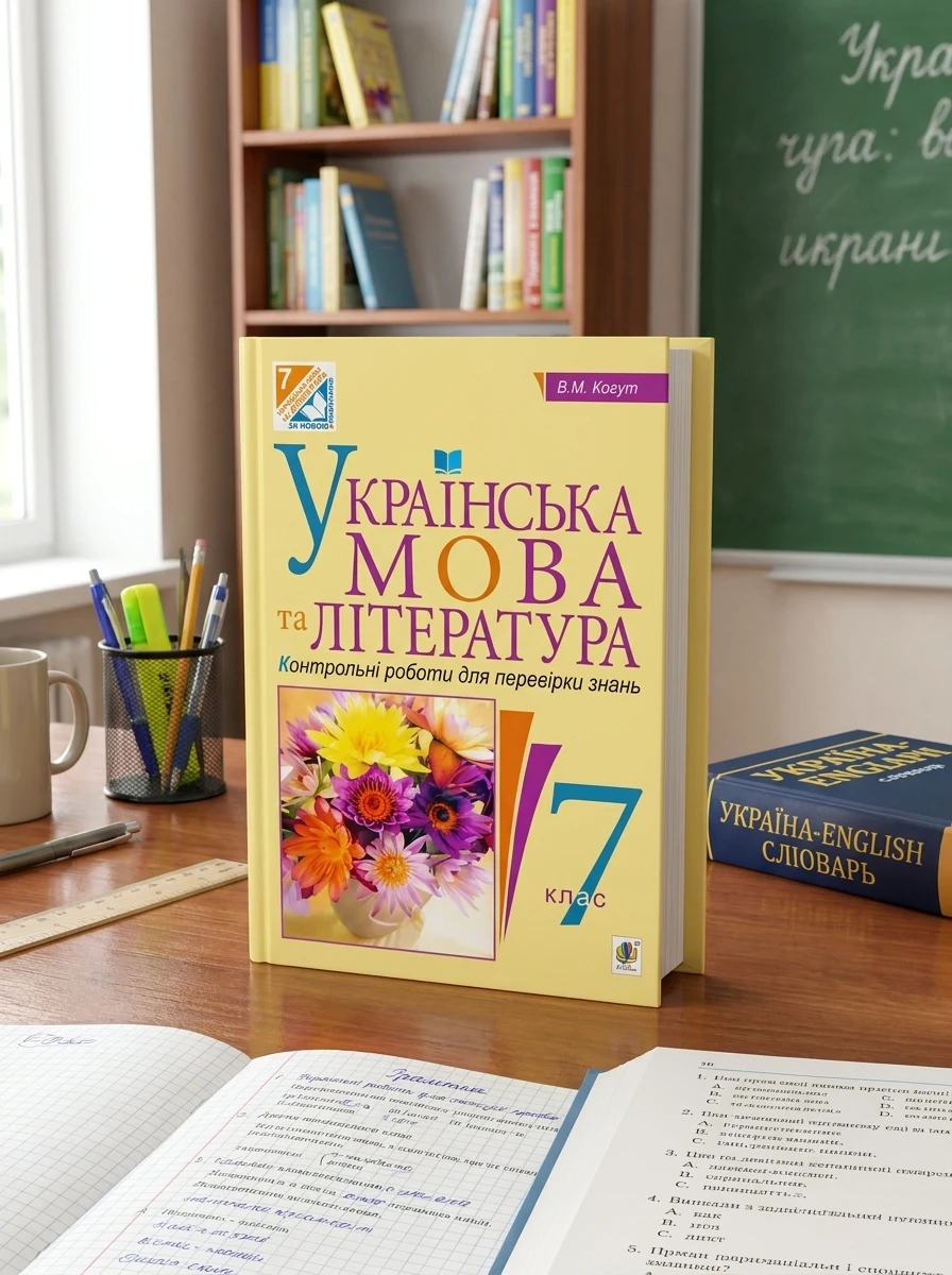 Українська мова та література. Контрольні роботи для перевірки знань. 7 клас — Вивчення мов